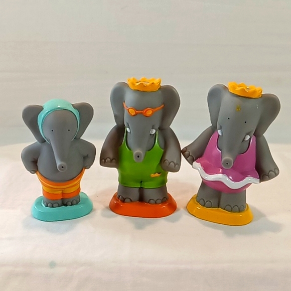 Figurines Babar 1990 - L. De Brunhoff - Collection BD Vintage, Lot